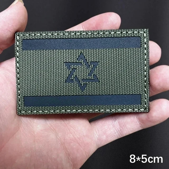 Chevrons Sergeant Stripes Israel 1st Golani Brigade Patches Uniform Shoulder Hook Tab Badges