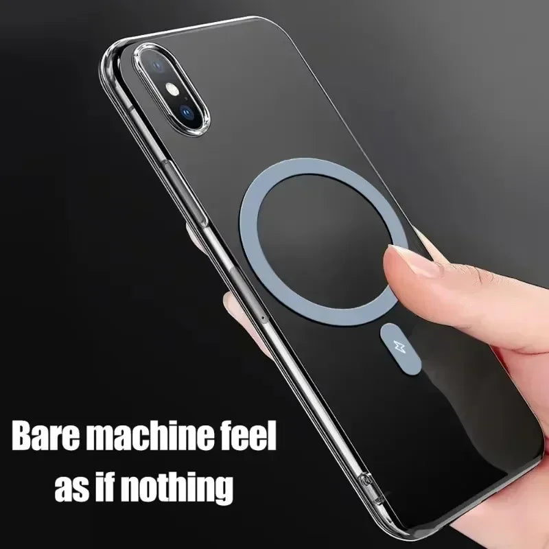 1-5Pcs Universal Metal Plate Ring for Magsafe Magnetic Wireless Charger Iron Sheet Sticker Car Phone Holder for IPhone 14 15 16