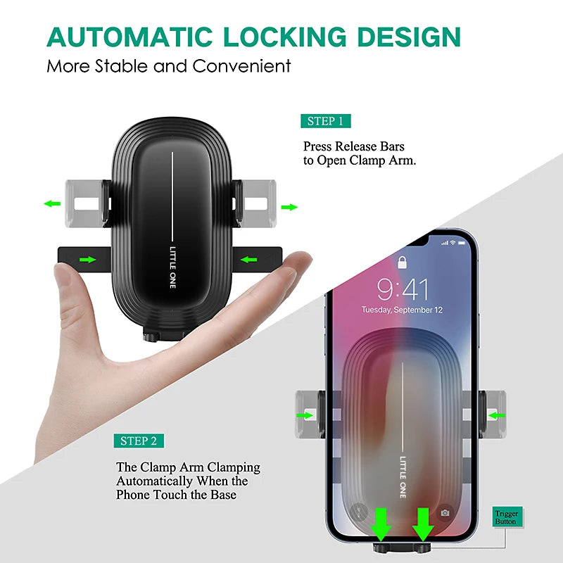 For Volvo EX30 2025 Car Phone Holder Mobile Phone Wireless Charger Stand Magnet Mount Car MagSafe Mounts for EX30 Accessories