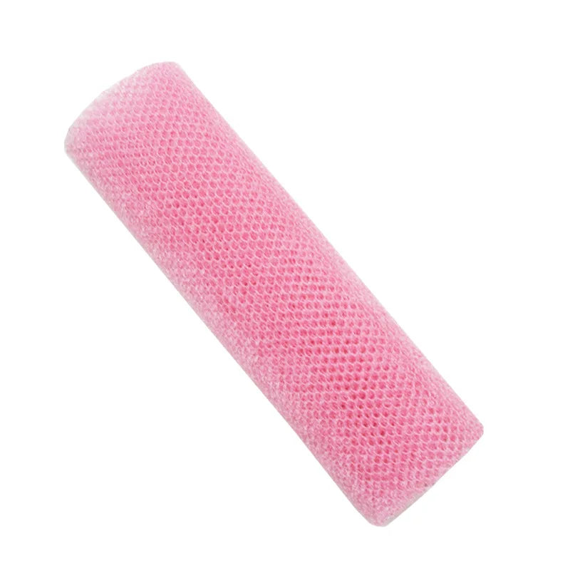 Long Nylon Scrub Towel Exfoliating Mesh African Net Bath Sponge Washcloth for Back Shower Skin Care Towel Exfoliating Body Scrub