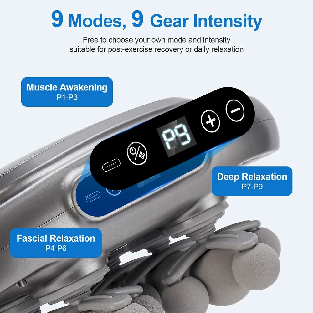 22-Head Deep Tissue Percussion Massage Gun