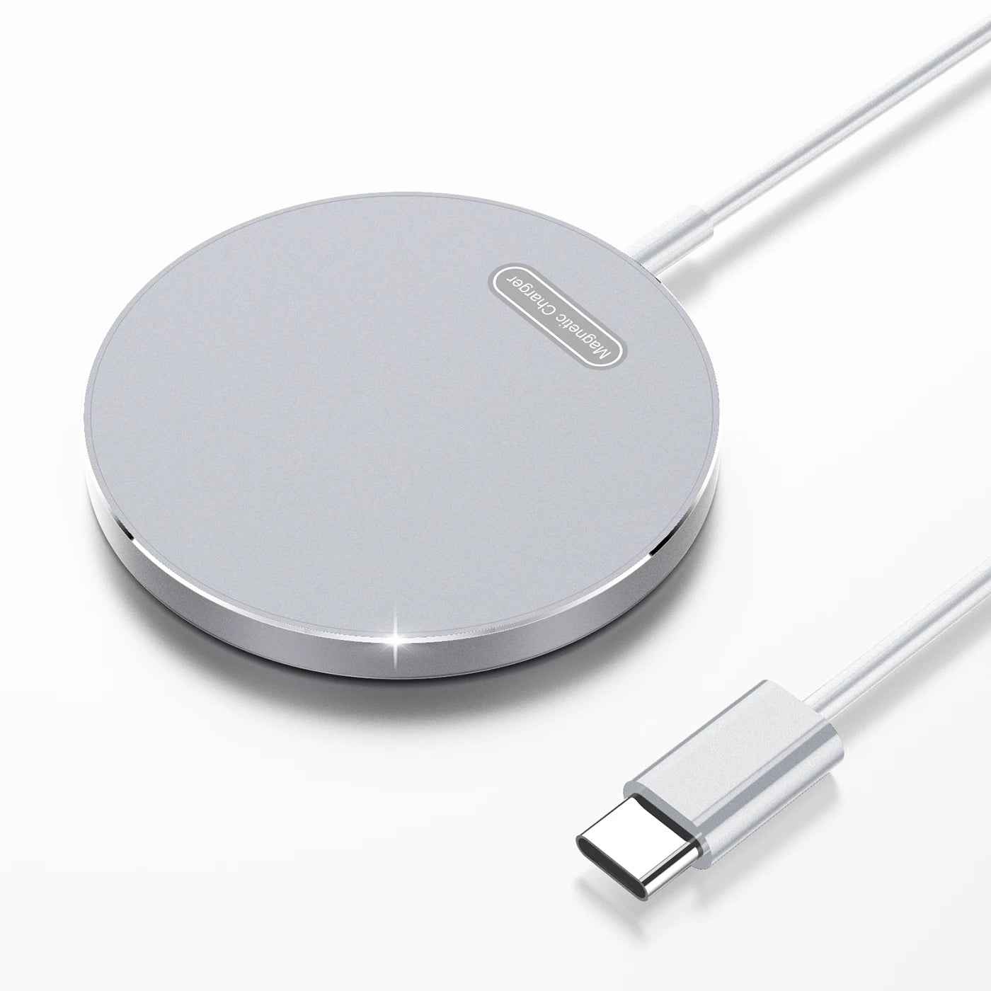 Magnetic Wireless Charger For iPhone 15 14 13 12 11 Pro XS Max Mini X XR Induction Fast Wireless Charging Pad For AirPods Pro 2