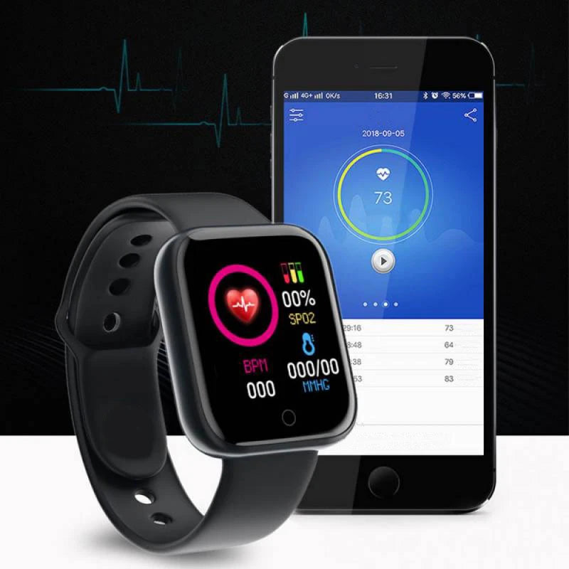 Men Smart Watches Color Screen Bluetooth Woman Fitness Sport