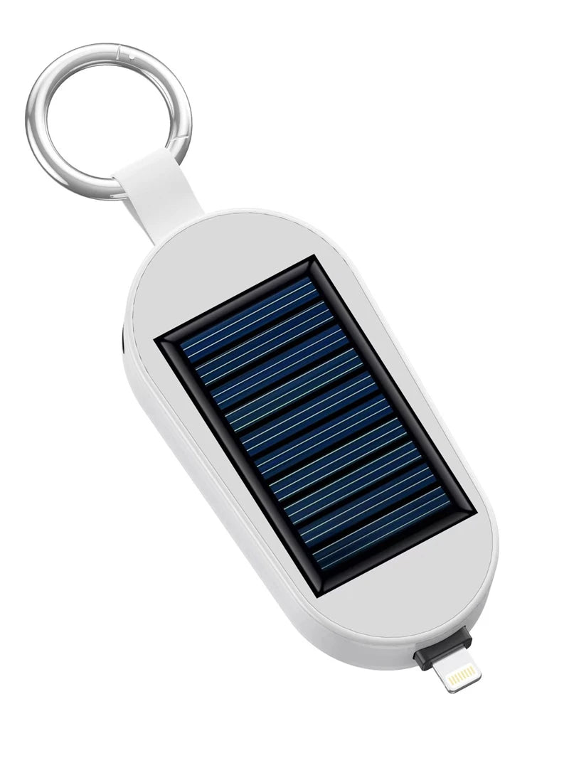 Mini Solar Power Bank 3000mAh Wireless Charger for Apple Watch 8 7 6 5 External Battery Charger for iPhone Samsung Huawei Xiaomi