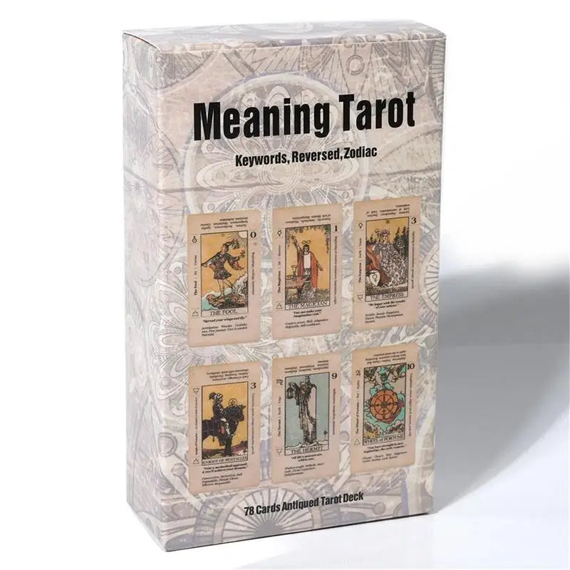 HOT Meanings Tarot Cards for Beginners on Them on