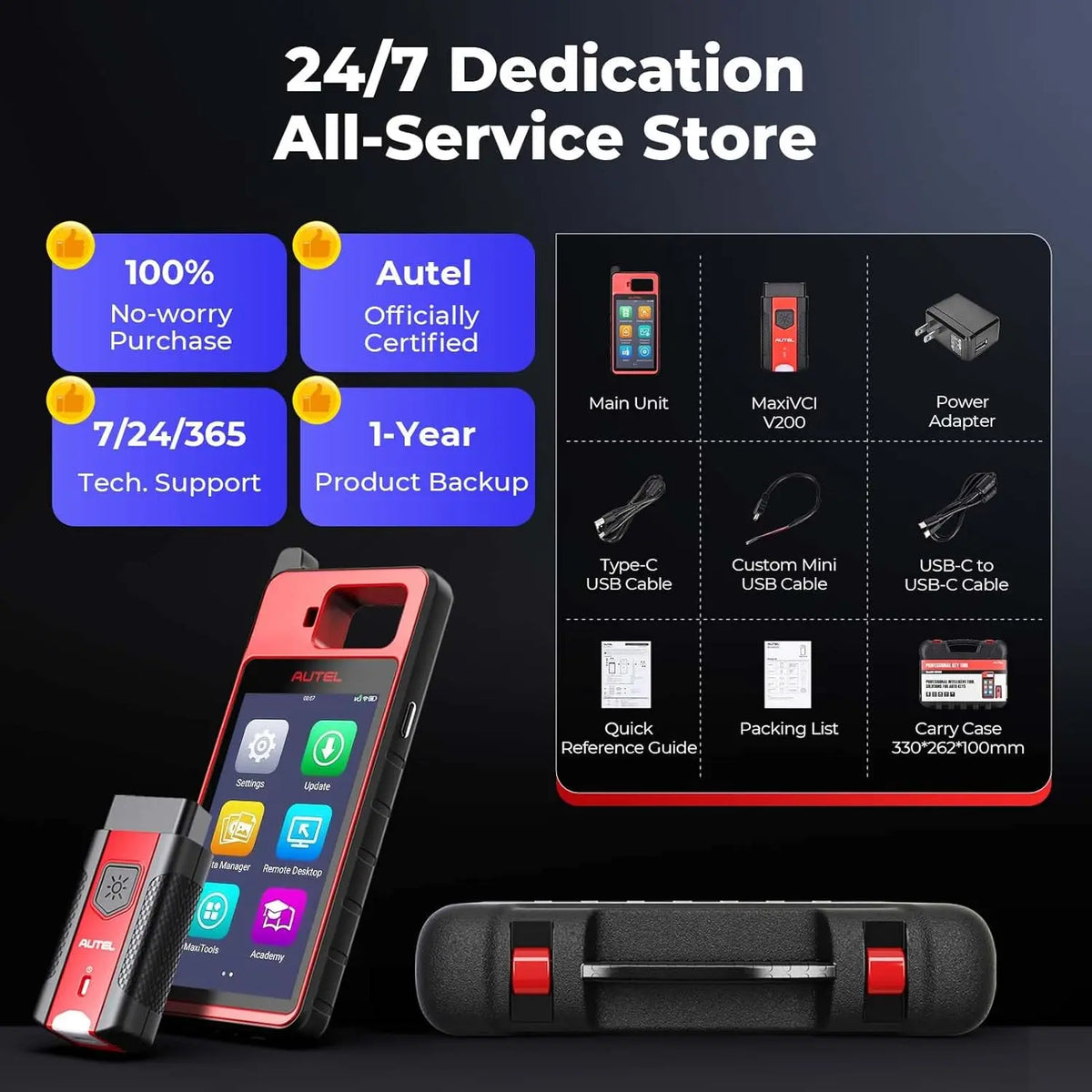 Autel Km100 Km100x Km100e Key Programmer V200 Universal Key
