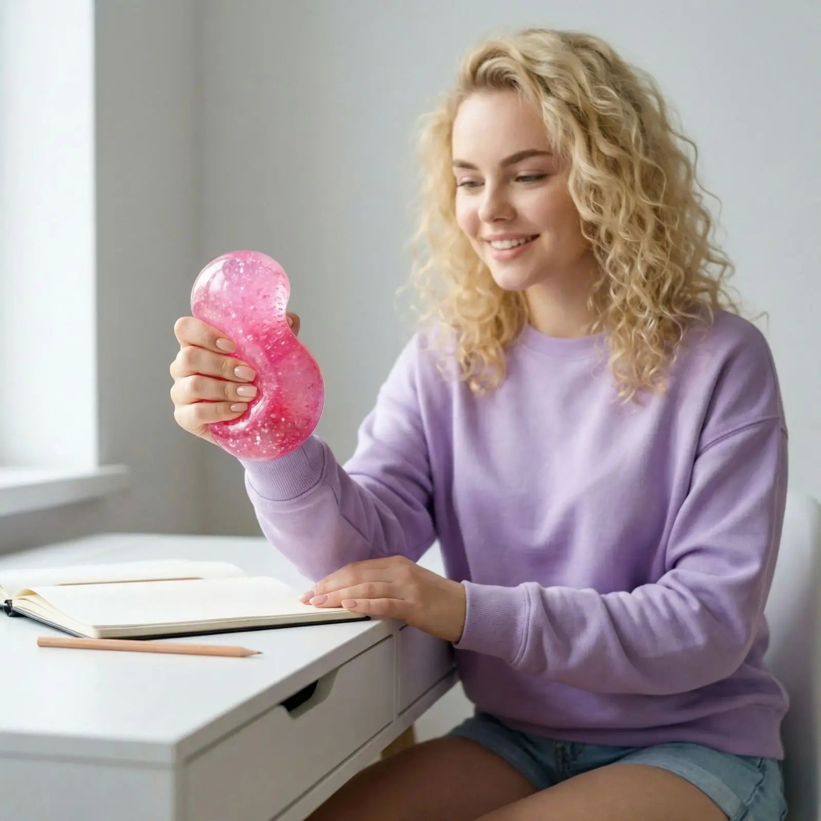 Soft And Big Water Drops Pinch Simulation Dream Water Drop Slow Rebound Pinch Ornament Office Relaxation Pinch Ornaments