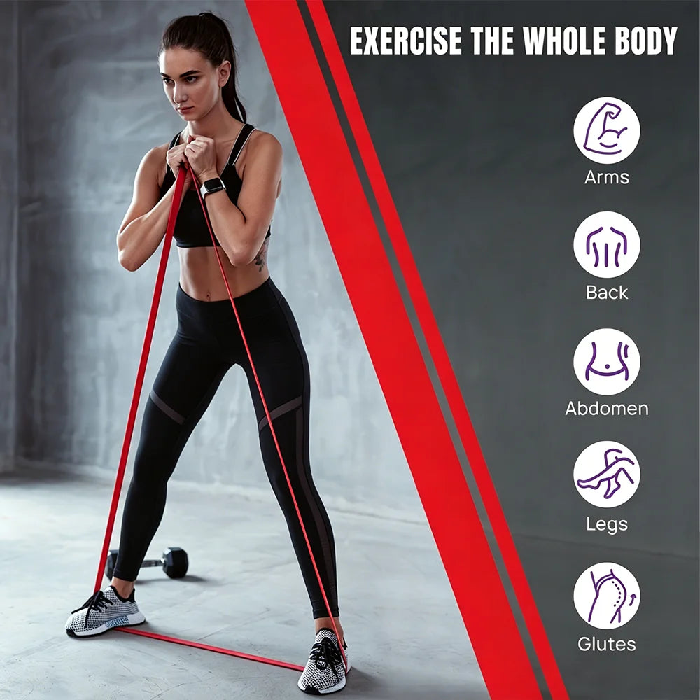 Resistance Bands Set Pull Straps Assistive Pull-Up Bands Exercise