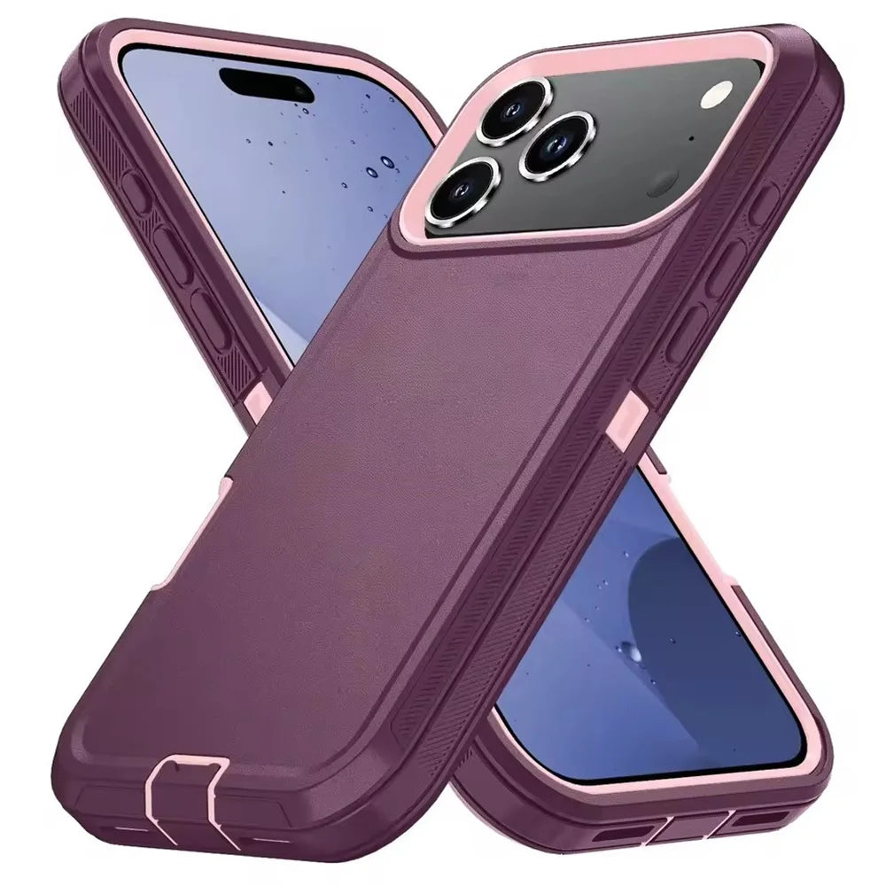 3in1 Defend Phone Case For iPhone 18 16 17