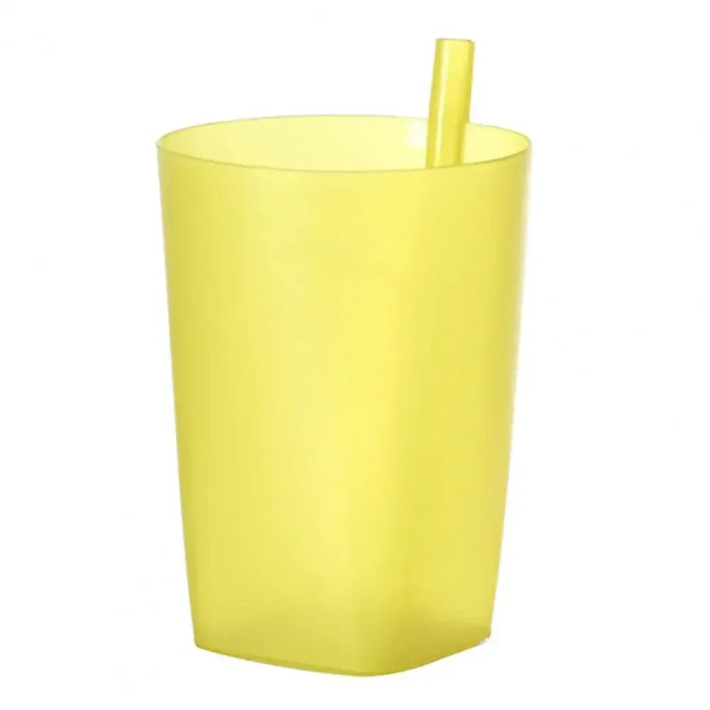 360ml Great Straw Cup Multipurpose Large Capacity Integrated Measuring Straw Drink Jug Juego Tazas De Cafe Y Plato