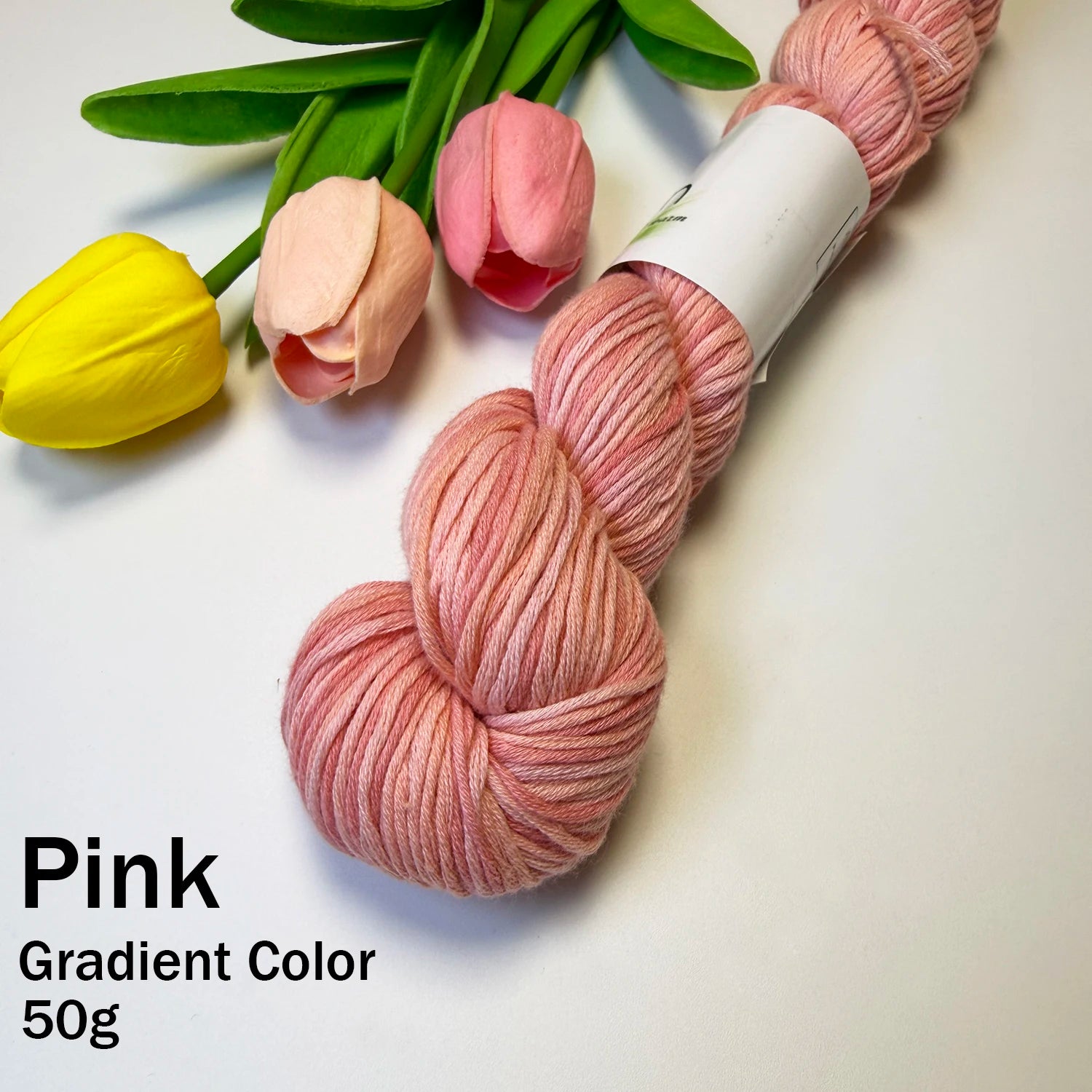 50g Cotton Fabric Colorful Gradient Dyeing of Segments Wool Yarn DIY Crochet Knitting Hand-knitted Materials Sewing Supplies