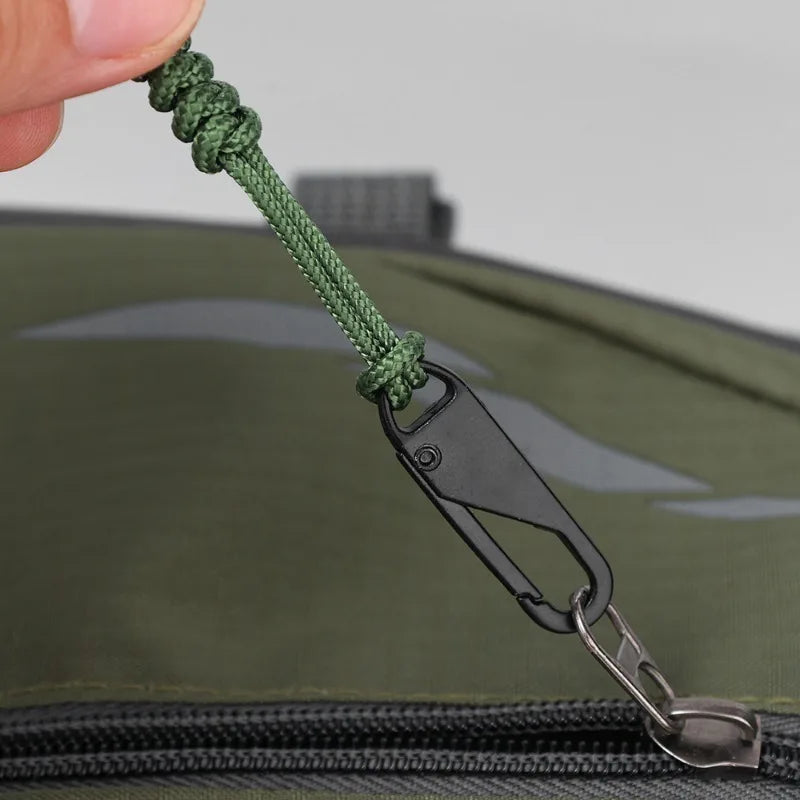 Universal Metal Zipper Pull Outdoor Bag Zipper Pull Head Umbrella Rope Woven Zipper Replaceable DIY Craft Sewing Tool Repair Kit