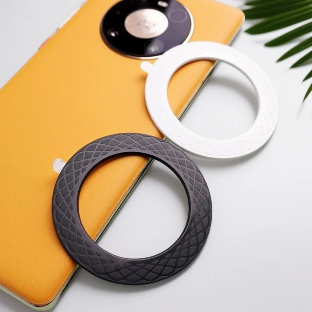For Magnetic Plate Ring For Magsafe Wireless Charger   Plastic Sheet Sticker Magnet Car Phone Holder For Phone 14 13 12 Xiaomi