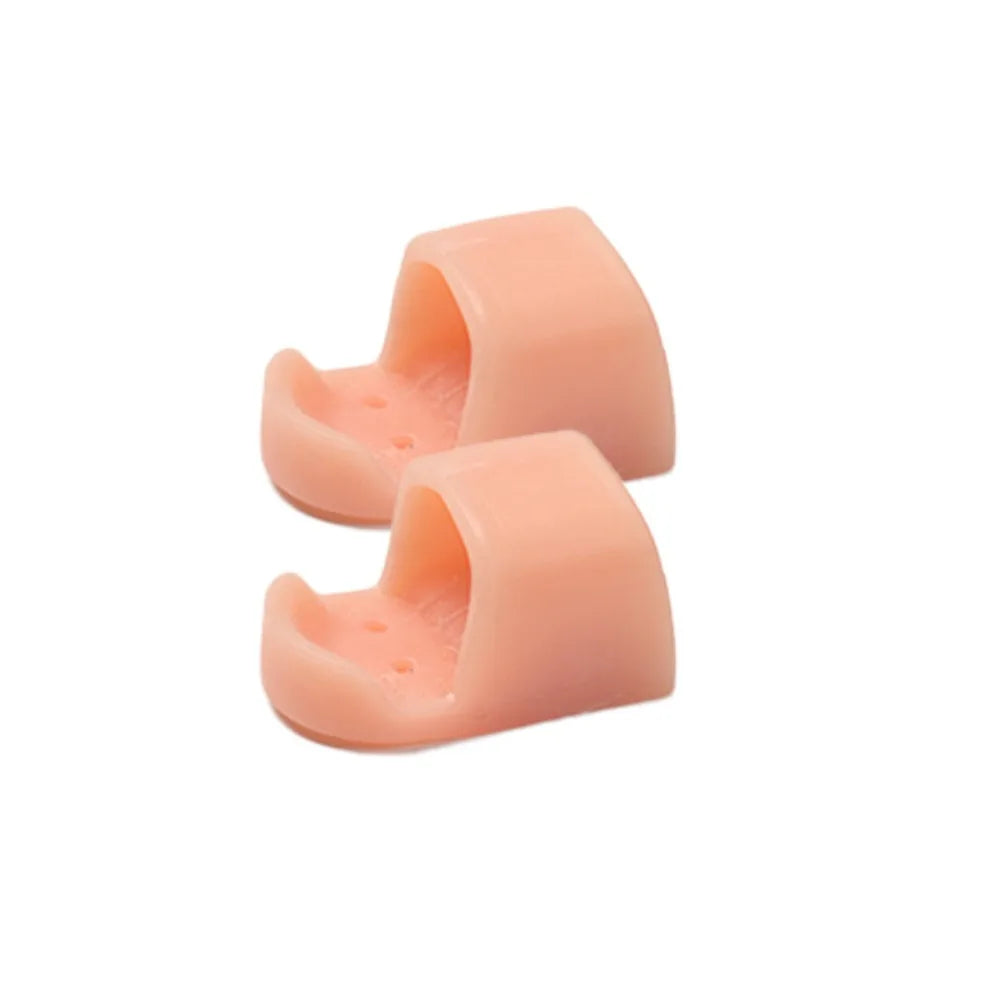 2/4PCS Hammer Toe Corrector Hammertoe Straightener for Curled Crooked Bent Claw and Overlapping Toes Bunion Pads Foot Care Tools