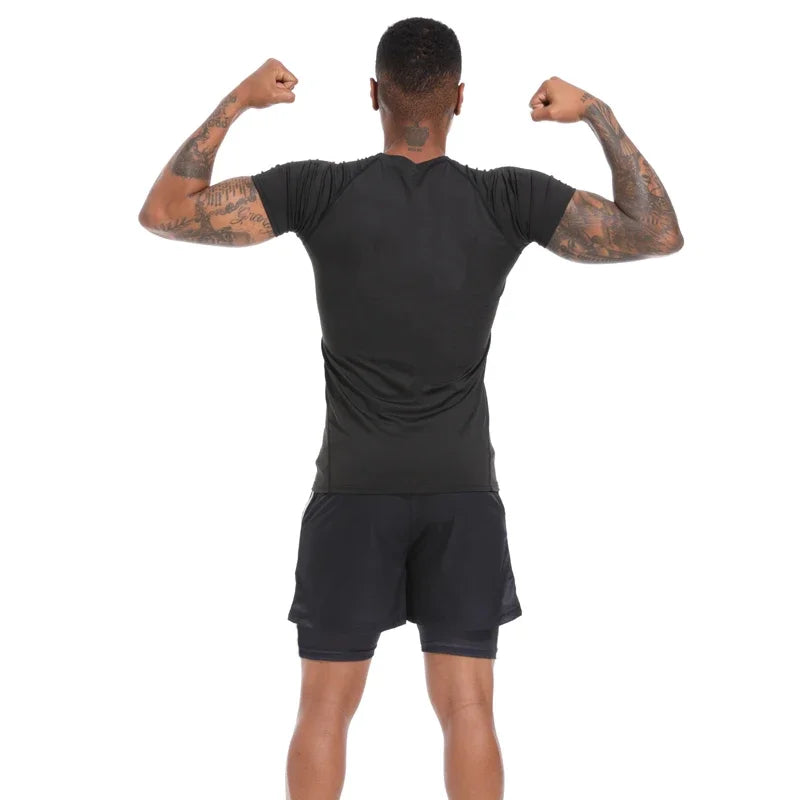 Fitness Sportswear Compression T Shirt Fitness Sport Running Tight