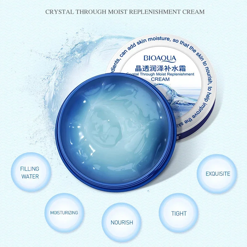 BIOAQUA Hyaluronic Acid Facial Day Cream Deep Moisturizing Whitening Filling Water Anti Wrinkle Lift Firming Esseence Skin Care
