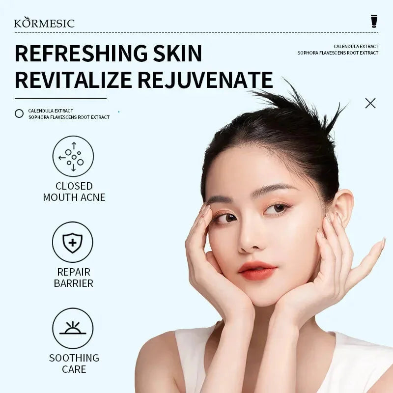 Effective Acne Removal Cream Anti-Acne Repair Redness Pimple Spots Gel Deep Cleaning Pore Oil Control Moisturizing Skin Care 30g