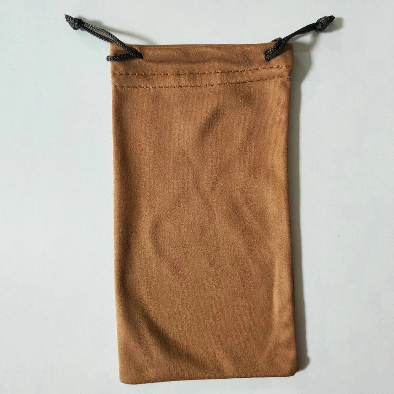 Microfiber Eyeglasses Bag Sun Bag Portable Cloth Bag Sunglasses Sunglasses Bag Simple Loading Glasses Storage Bag