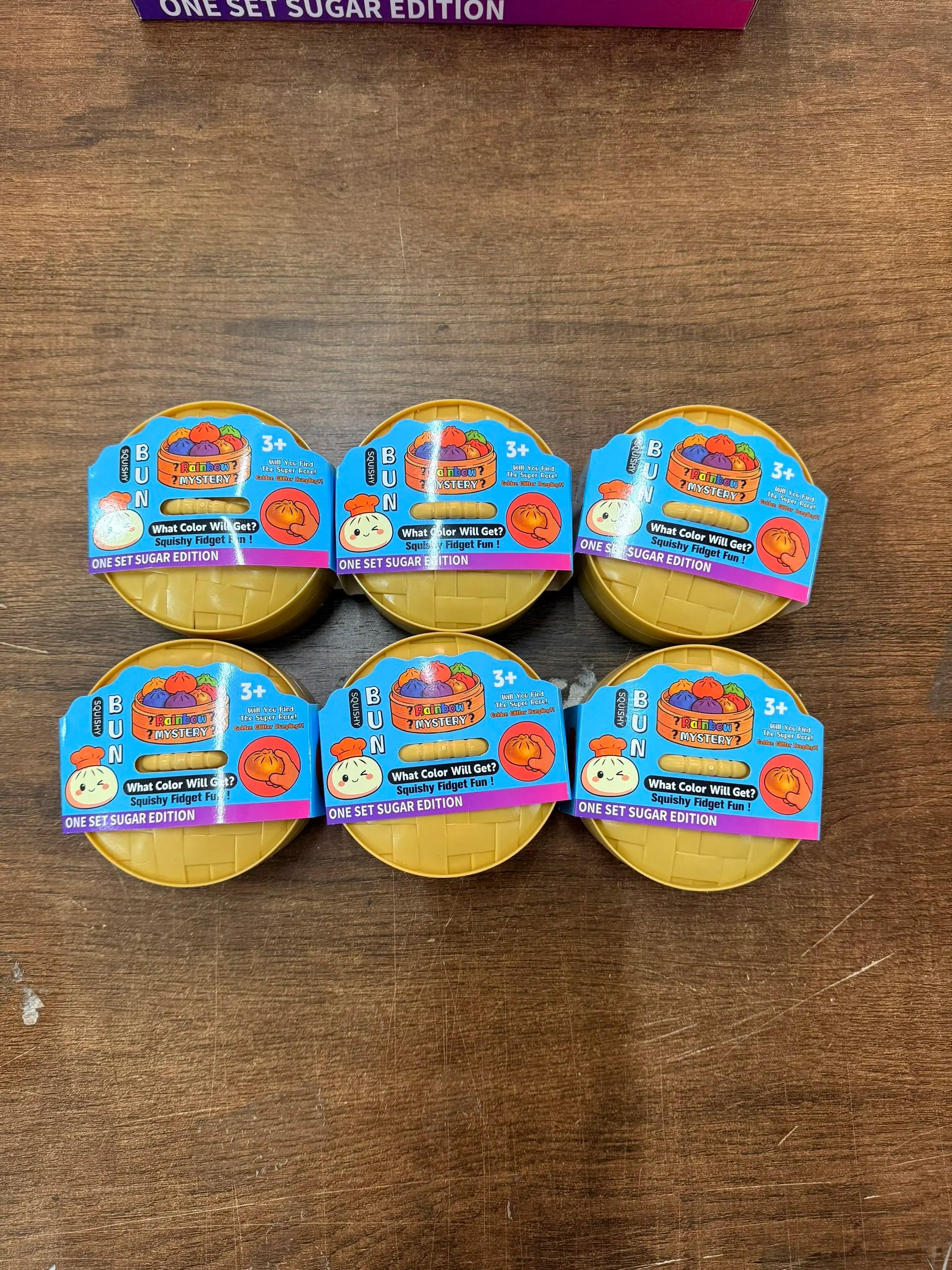 Colorful Dumpling Decompression Squish Balls Reusable Low Rebound Stress Dough Toys for Home Office Decoration Daily Gifts