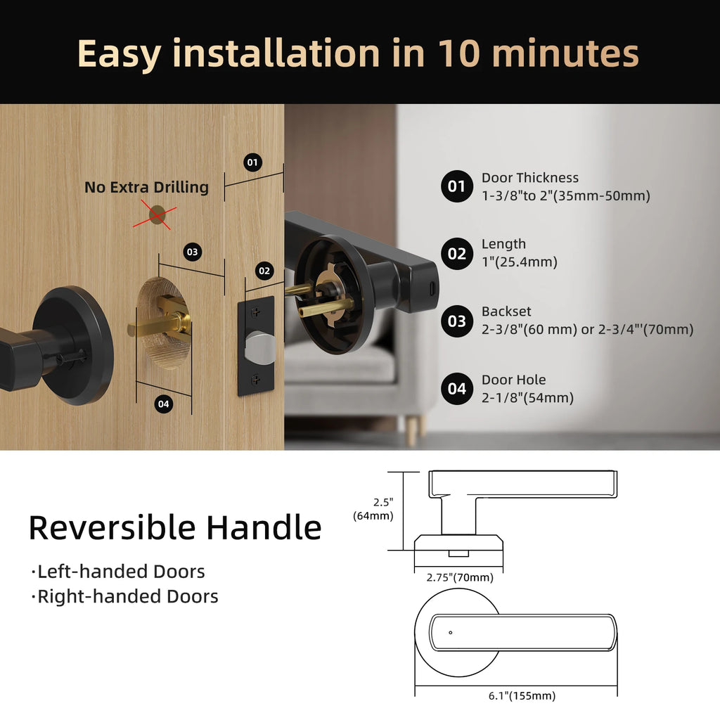 Viladepot Smart Lock Fingerprint