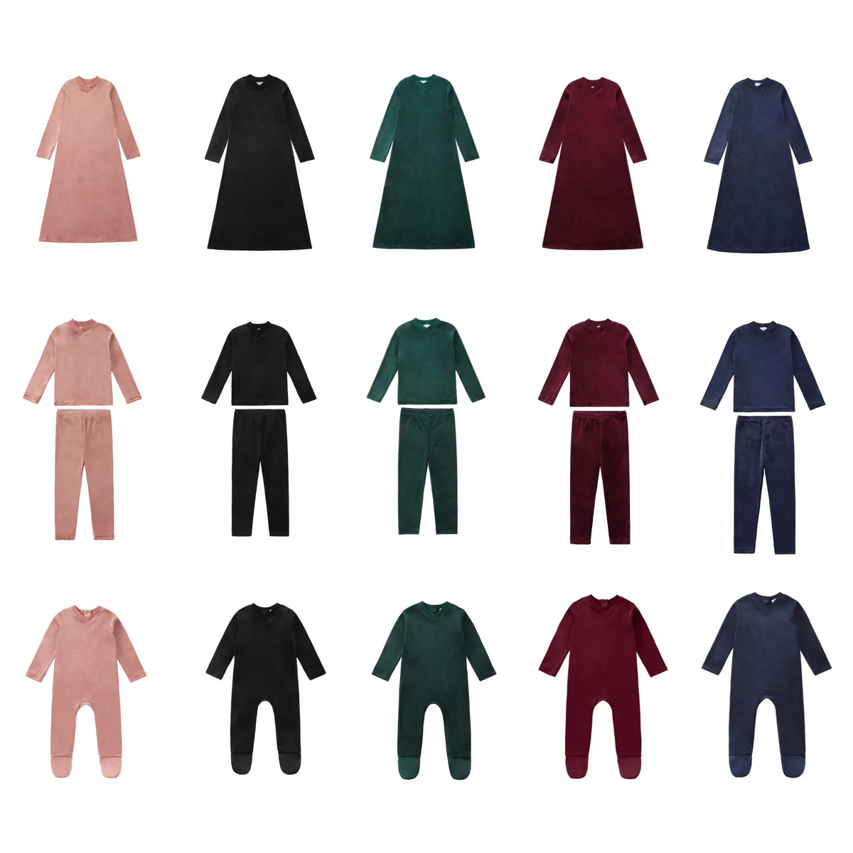 AP AW Velour lounge wear butter soft pj family