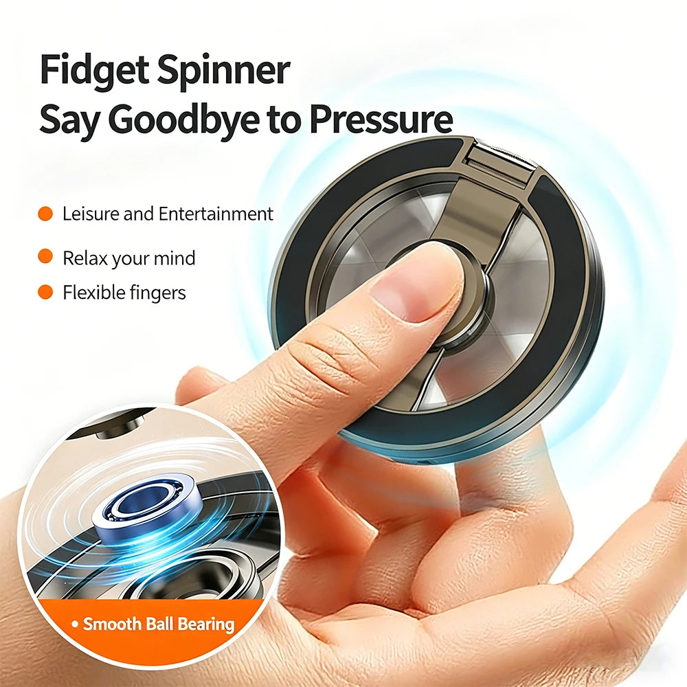 Double Sided Magnetic Suction 3 Sections Shimmering Powder Magnetic