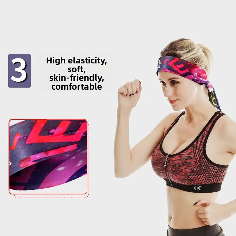 Sweat-Absorbing Sports Headband
