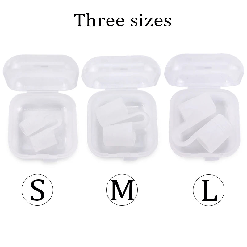 1pc Anti Snoring Nose Clip Soft Silicone Sleeping Aid Improve