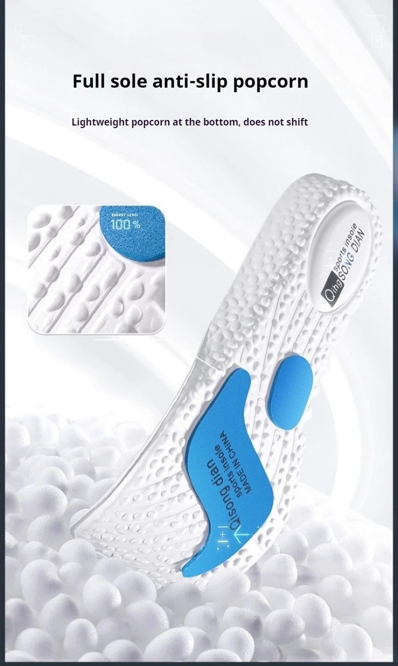 Sport Insoles For Shoes Men Woman Comfortable Running Insole for Feet Non-Slip Baskets Shoe Pads Arch Support Orthopedic Inserts