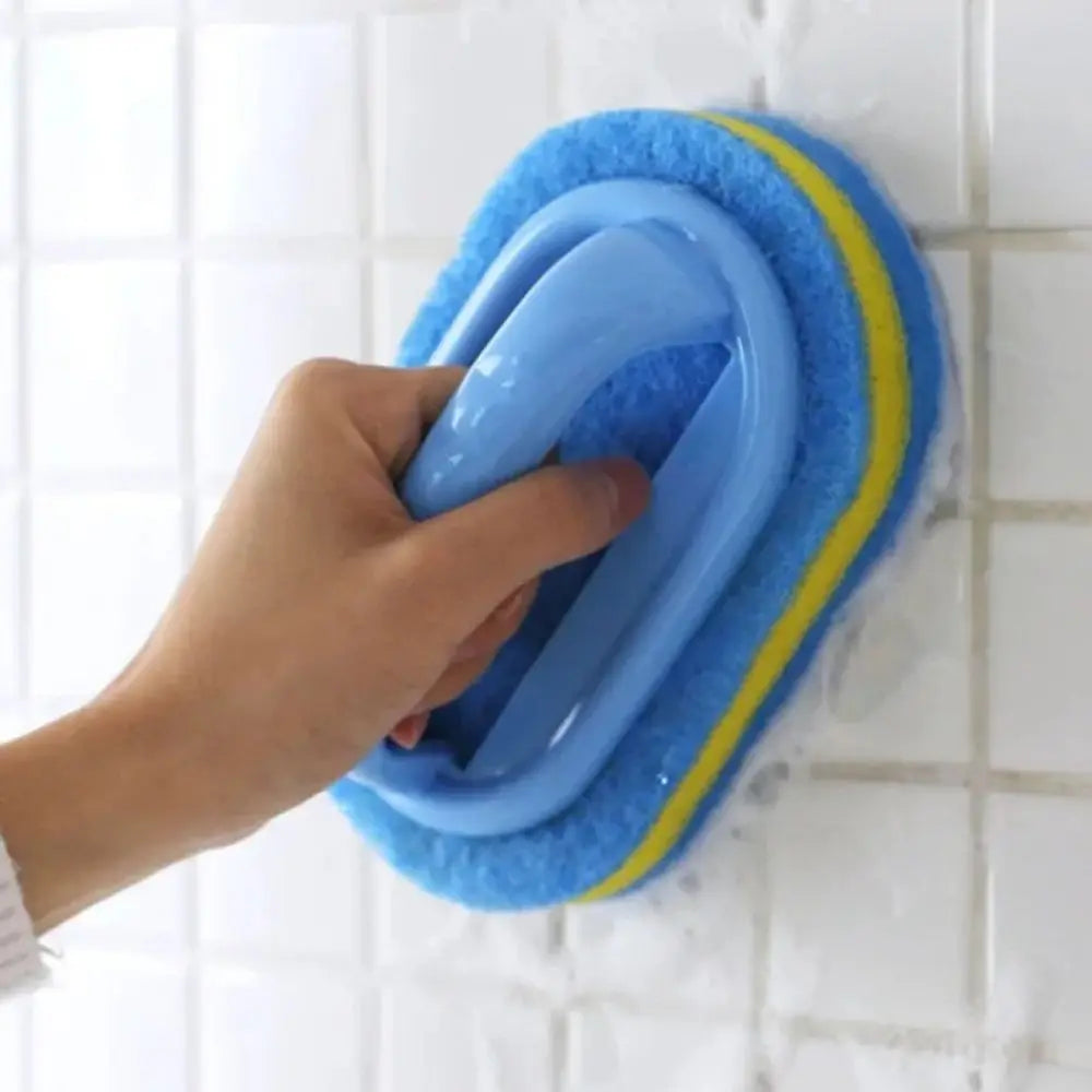 Cleaning Sponge with Handle & Easy Grip