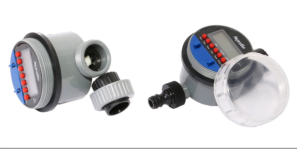 LCD Display Watering Timer Electronic Home Garden Ball Valve 0 Pressure Water Timer For Garden Irrigation Controller