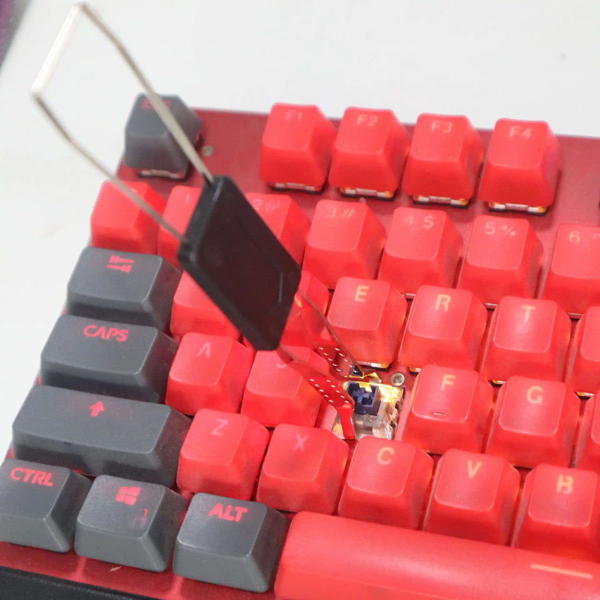 2 in 1 Key Switch Puller Keycaps Puller Unloading