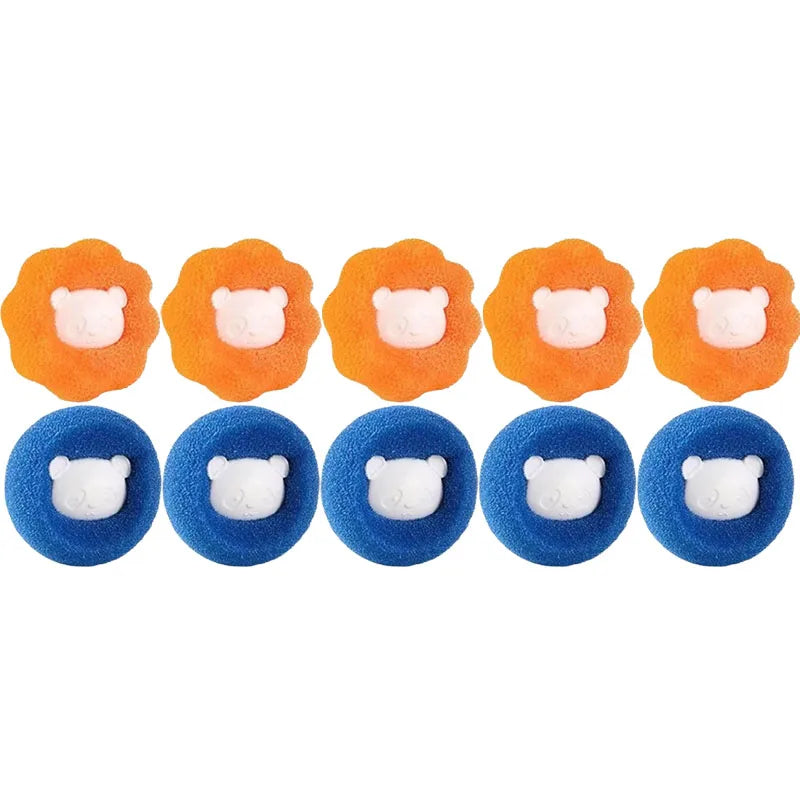Laundry Balls Pet Hair Remover Reusable Washing Machine Lint Catcher Clothes Fluff Fur Cleaner Home Cleaning Tools