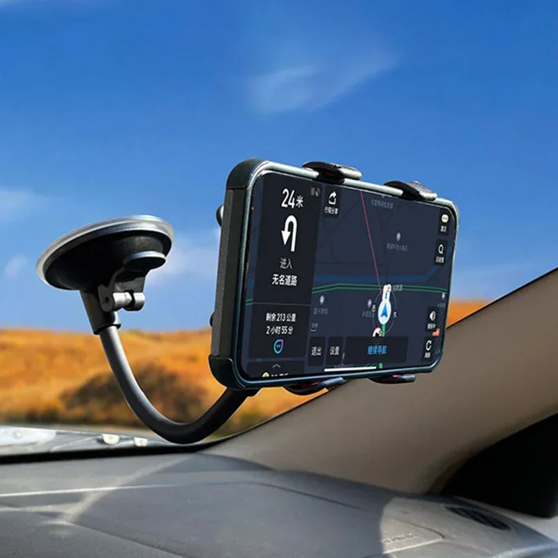 360° Rotating Car Phone Holder Universal Windshield Dashboard Mount