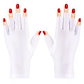 Anti-UV Gloves for Nail Lamp, Professional UPF50+ UV Protection Glove for Manicures, Art Skin Care Fingerless, Women Men