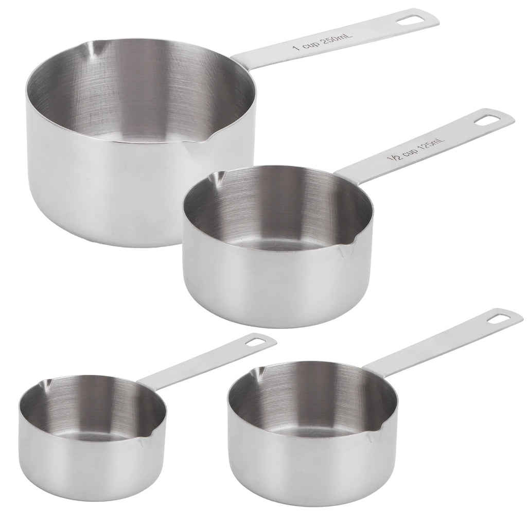 Baking Measuring Spoon 304 Stainless Steel Measuring Cup Scoop with Scales Kitchen Supplies Baking Measuring Spoon Measuring Cup