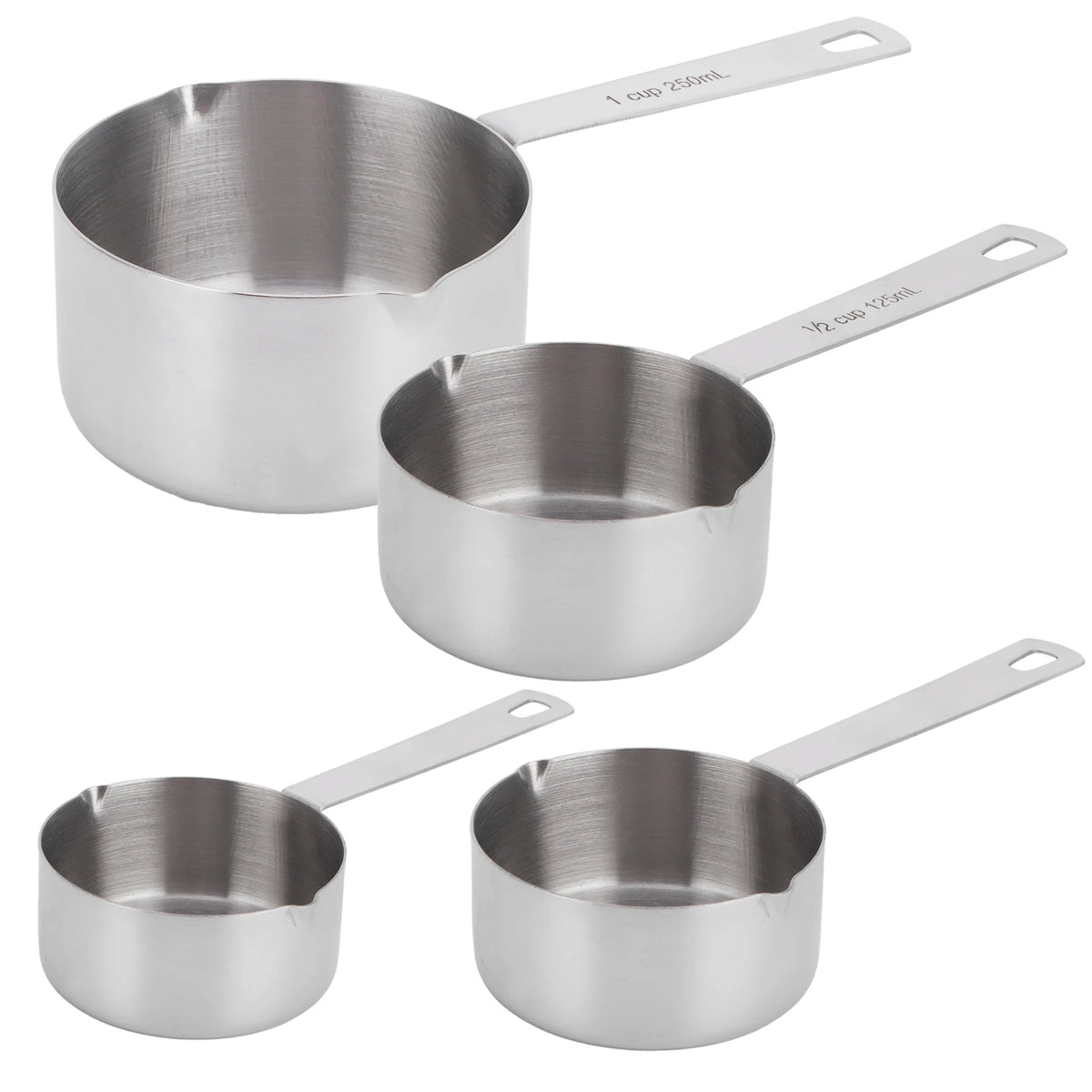 Baking Measuring Spoon 304 Stainless Steel Measuring Cup Scoop with Scales Kitchen Supplies Baking Measuring Spoon Measuring Cup