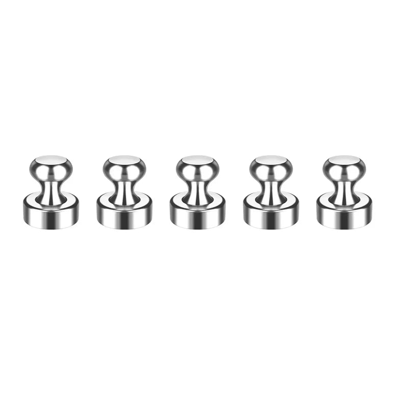 5/20pcs Magnetic Pins Neodymium Magnetic Thumbtacks for Whiteboard Cone Super Strong Fridge Pushpin Magnets Home Storage Tools