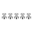 5/20pcs Magnetic Pins Neodymium Magnetic Thumbtacks for Whiteboard Cone Super Strong Fridge Pushpin Magnets Home Storage Tools