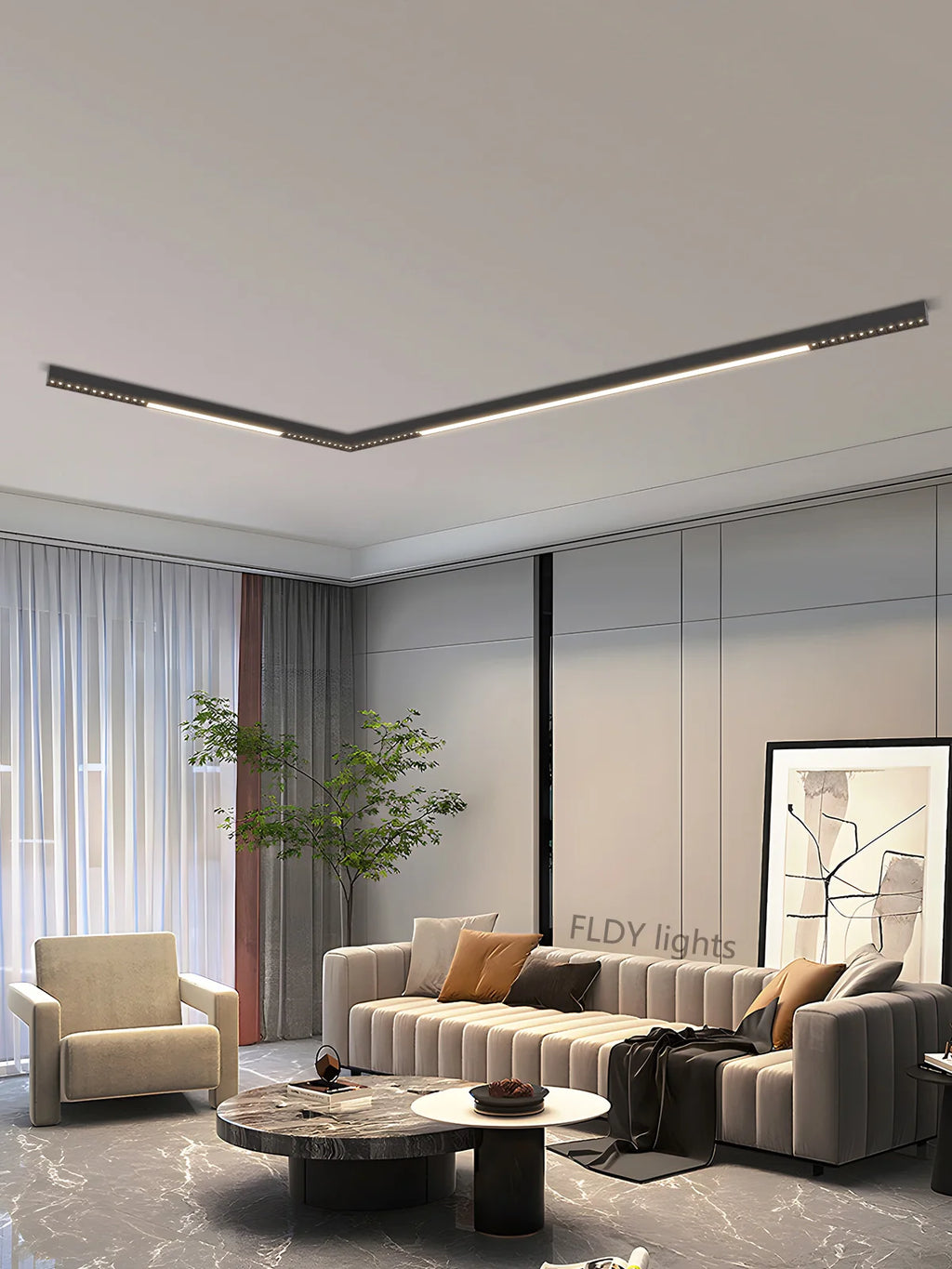 Modern led ceiling lamp Nordic balcony porch bedroom entrance