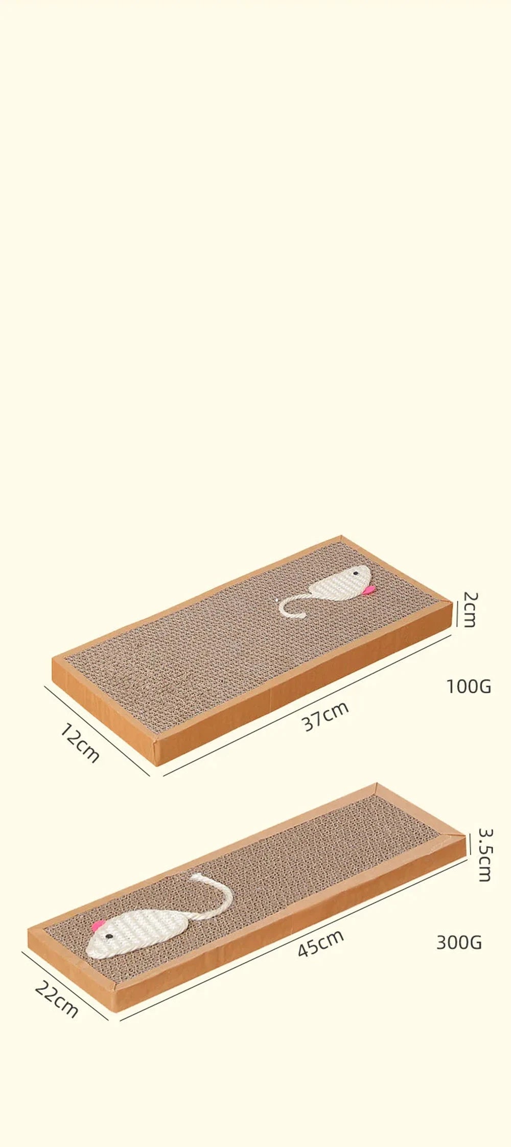 Pet Cat Scratching Board Cat Cardboard Mat Scraper Grinding Claw Toys for Cat Scratcher Cat Furniture Protector Cat Accesorios