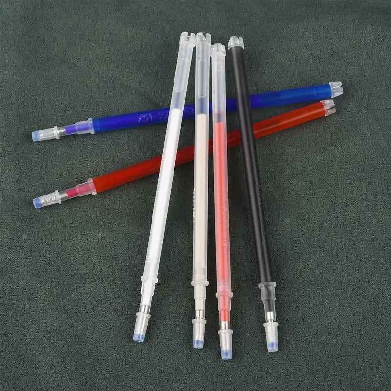 10-21pcs Heat Erasable Magic Marker Pen Fabric Pencil Temperature Disappearing Marker Pens Line Marking DIY Craft Sewing Parts