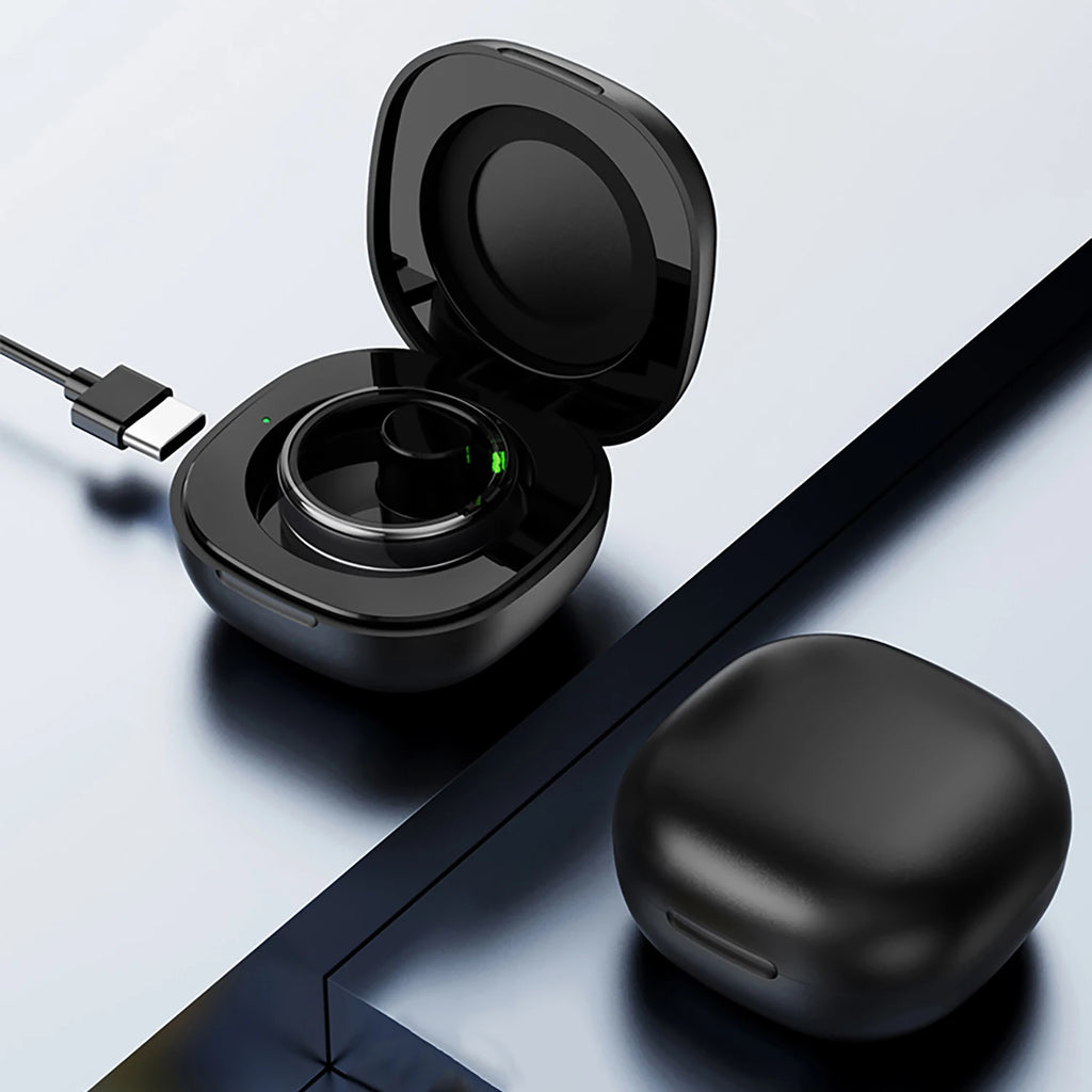 Charging Case For Smart Ring Charging Box Cradle Dock For R09 R08 R02 R03 R04 R05 R06 Smart Ring Wireless Charger Case