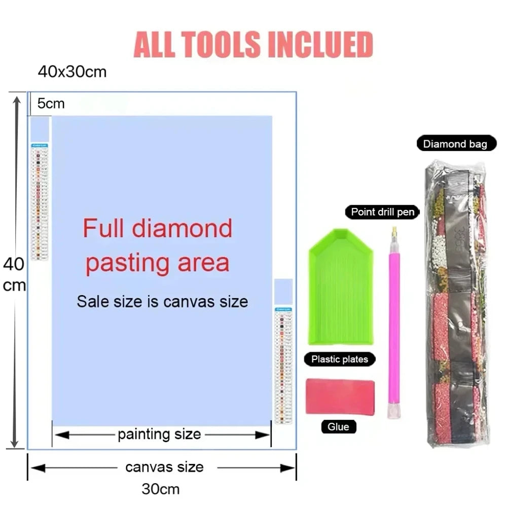 Son Of Anarchy 5D DIY Diamond Painting Full Round Drill Mosaic Death Skull Motorcycle Cross Stitch Handwork Home Decor
