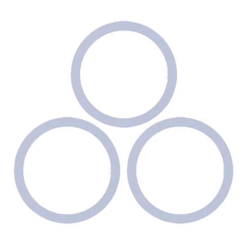 Colourful Silicone MagSafe Metal Ring Universal Sticker Support Wireless Charger Magnetic Patch Sheet for IPhone 12-17 Series