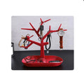 Creative Key Storage Rack ABS Plastic Bird Tree Key Holder Jewelry Rack Living Room Creative Ornaments Desk Organizer