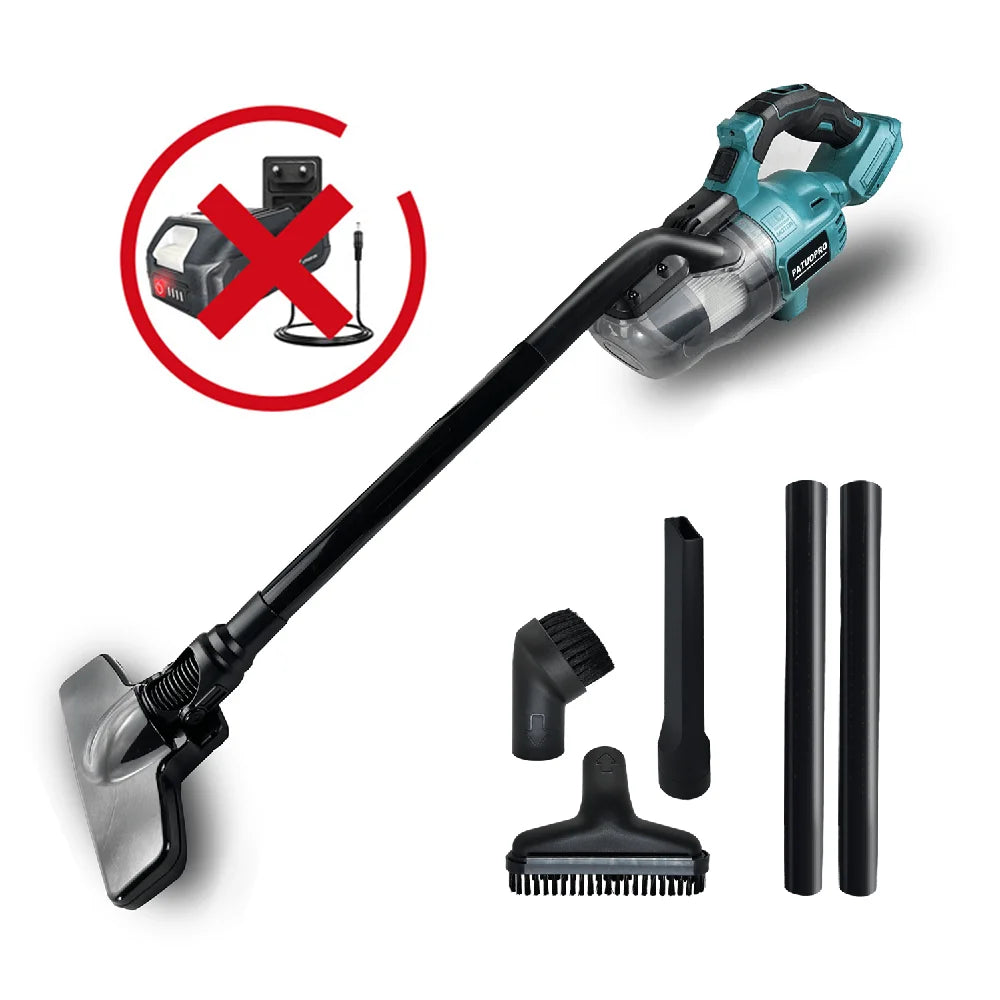 PATUOPRO Cordless Vacuum Cleaner Handheld Dust Collector Floor Carpet Car Pet Hair Cleaning Power Tool For Makita 18V Battery