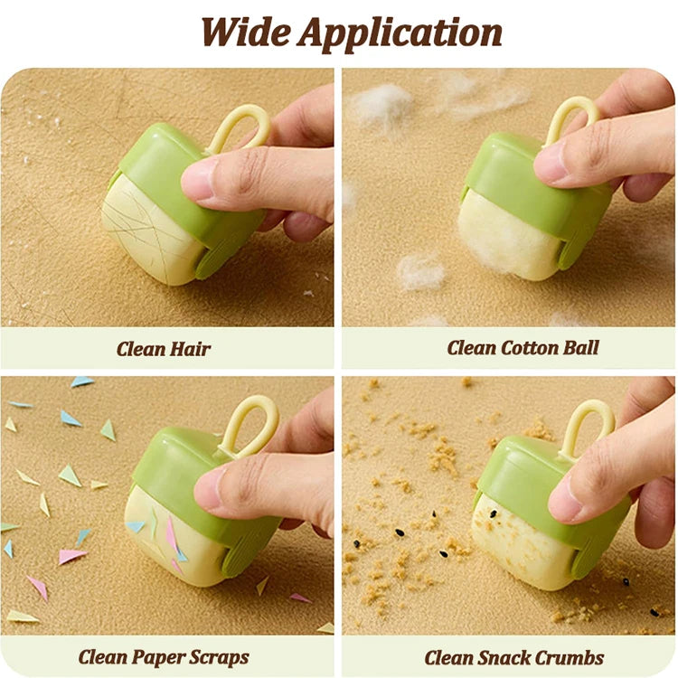 Washable Lint Remover Reusable Clothes Hair Sticky Roller Portable Pet Hair Remover Dust Removal Brush For Household Cleaning