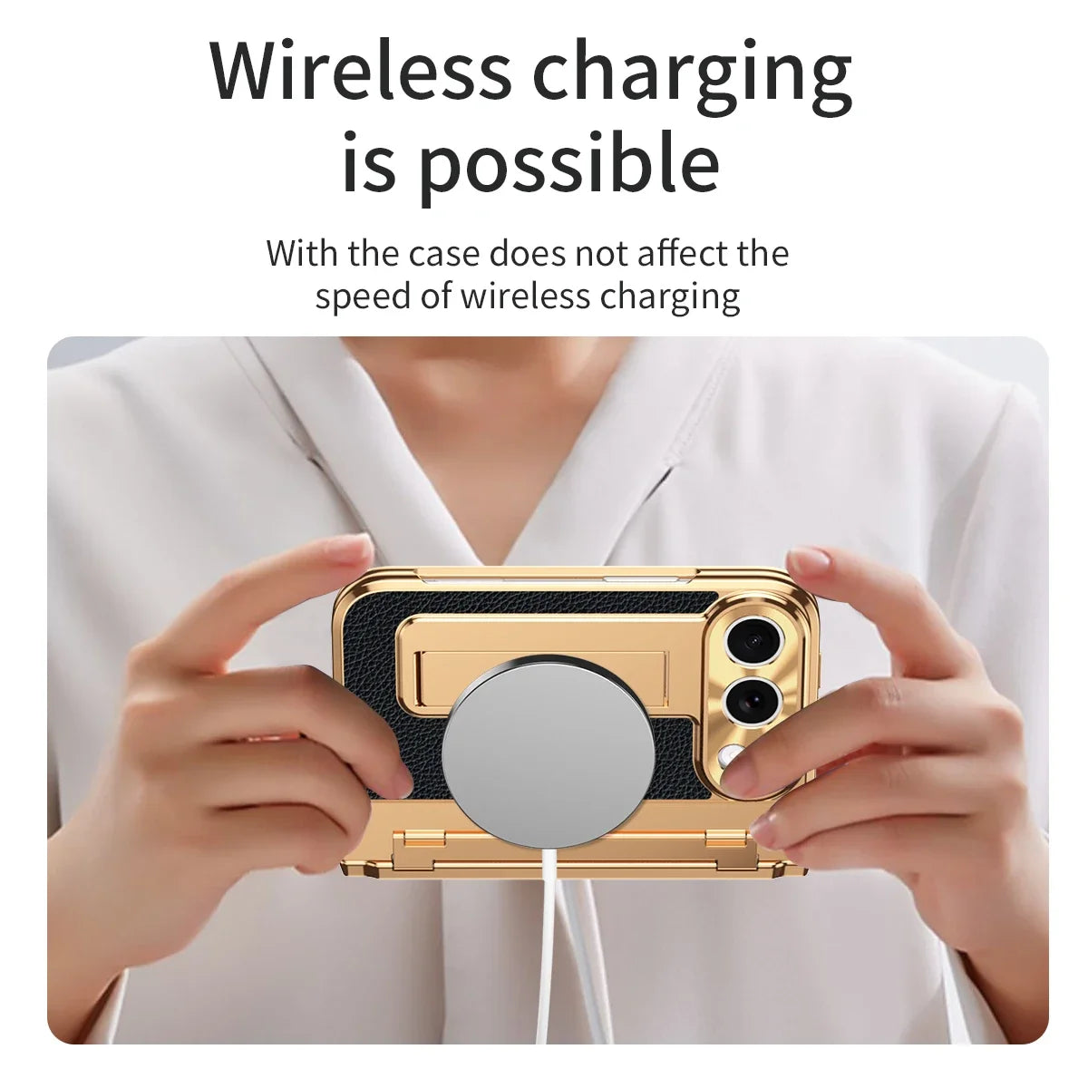 Plating Luxury Folding Case for Iphone DUO Full Body