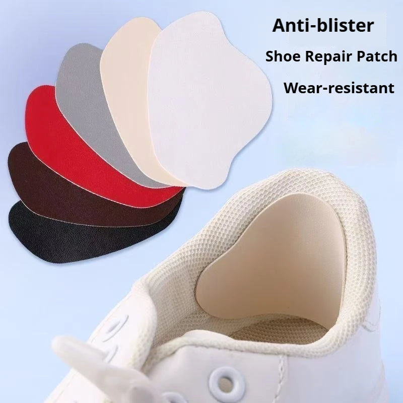 Heel Repair Patches Anti-Wear Heels Protectors Self-Adhesive Heels Pads Suitable for a variety of shoes 6Pcs/18Pcs